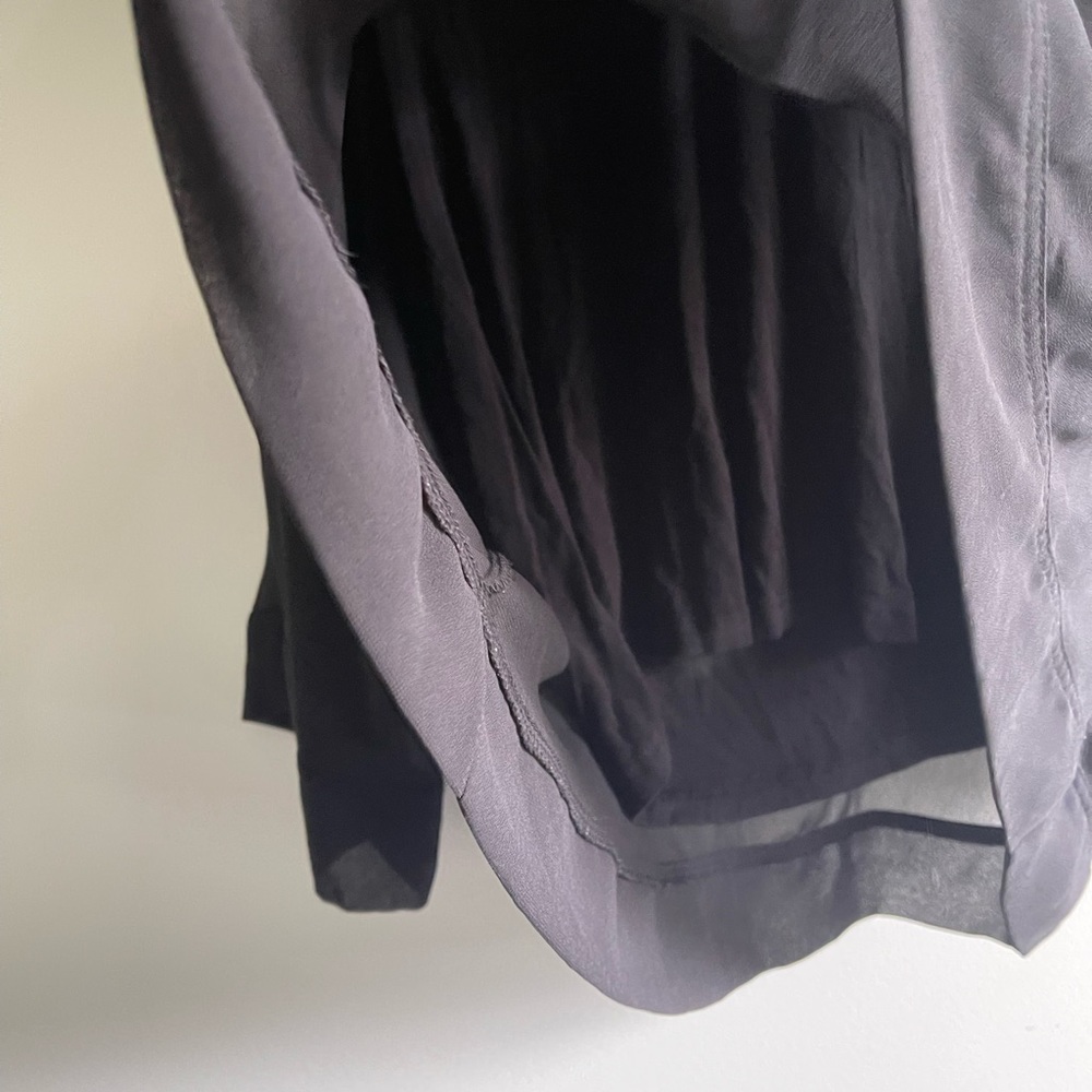 Zara Black Sheer Overlay Top - Picture 3 of 7